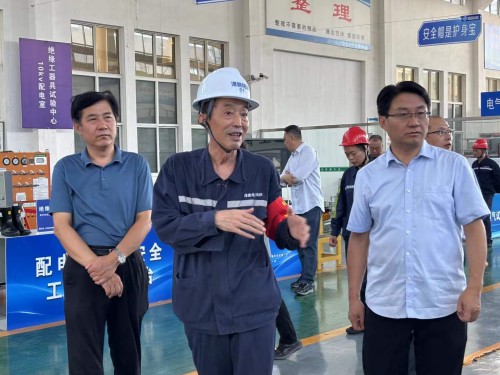 2025年7月27日山東華電集團(tuán)新能源專家領(lǐng)導(dǎo)考察調(diào)研