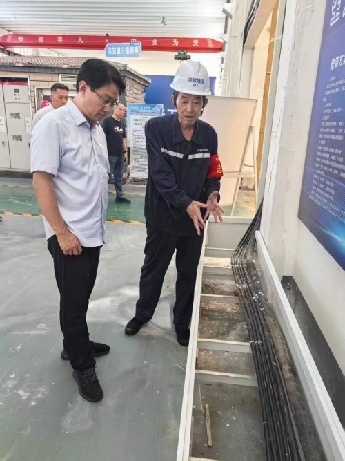 2025年7月27日山東華電集團(tuán)新能源專家領(lǐng)導(dǎo)考察調(diào)研
